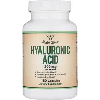 Image 1 of Double Wood Supplements Hyaluronic acid 200 mg [180 капсули]