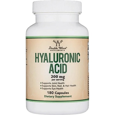 Double Wood Supplements Hyaluronic acid 200 mg [180 капсули]