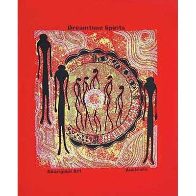 GOOSES DREAMTIME SPIRITS - obraz Barva: červená
