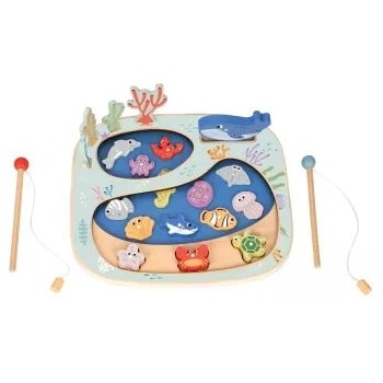 Tooky Toy Играчка Tooky: Риболовна играчка, дърво
