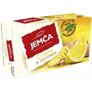 Jemča Лимон и джинджифил 20 x 2 г