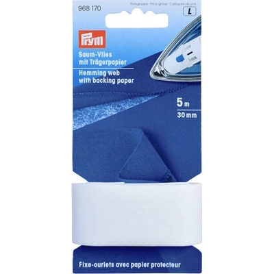 PRYM Zažehlovací vlizelínový proužek na záložky, 5 m x 30 mm – Zboží Dáma