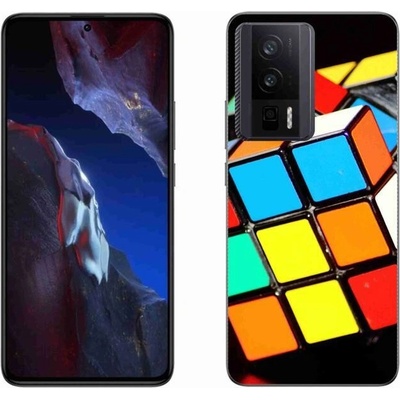 Pouzdro mmCase Gelové Xiaomi Poco F5 Pro - rubikova kostka