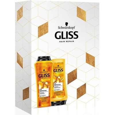 Gliss Kur Oil nutritive šampón 250 ml + balzam 200 ml darčeková sada