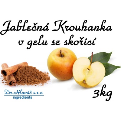 Dr.Hlaváč - Jablečná KROUHANKA v gelu+skořice 3kg