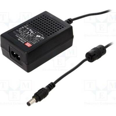 MEAN WELL GST25B24-P1J Napájecí zdroj: spínaný; 24VDC; 1,04A; Výv: 5,5/2,1; 25W; 85÷264VAC