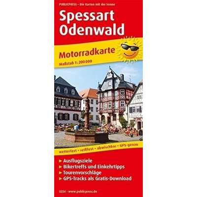 Motomapa Spessart - Odenwald