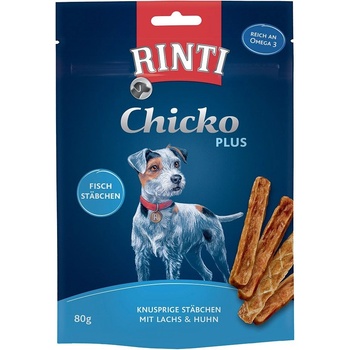 Rinti Extra Chicko Plus rybie tyčinky 80 g