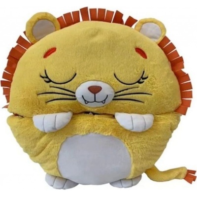 Happy Nappers 2v1 veľký spací vak a vankúš Lion yellow brown