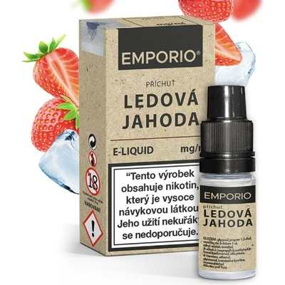 Imperia Emporio Ledová Jahoda 10 ml 18 mg