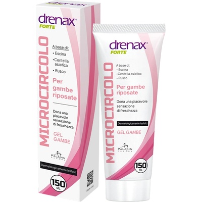 Paladin Pharma Drenax Forte Microcircolo Gel Gambe Масажен гел за крака, 150 ml, Paladin Pharma