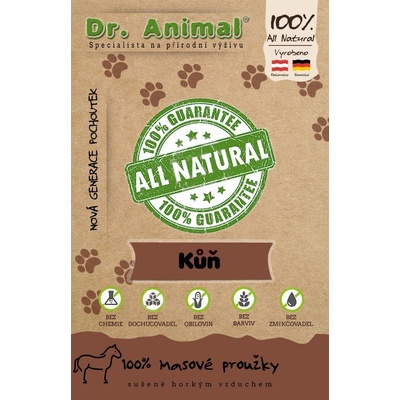 Dr. Animal Kôň mäsové prúžky 80 g