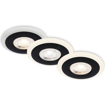 Briloner 7039-035 - К-кт 3x LED Лампа за вграждане в баня LED/5W/230V IP44 (BL1787)