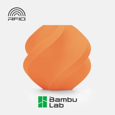 Bambu Lab PLA Basic, oranžová 1,75 mm, 1 kg