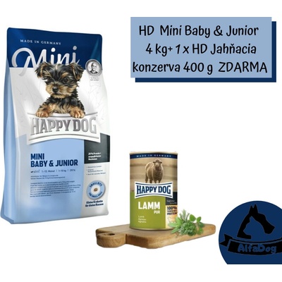 Happy Dog Supreme Mini Baby & Junior 4 kg