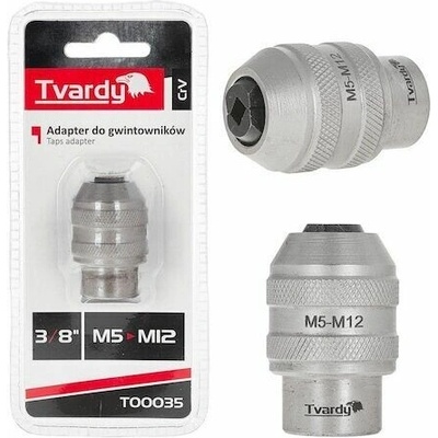 Adaptér pro závitníky M5–M12, 3/8", CrV - TVARDY