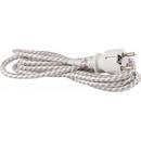 EMOS | S00003 | Flexo šnúra opradená 3× 0,75mm2 k žehličke, 2,4m