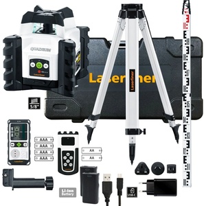 Laserliner Зелен ротационен лазер Quadrum Compact G210 S Set 165 cm (053.610A)