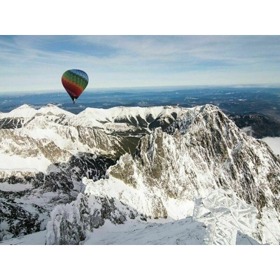 Zimní vyhlídkový let balonem