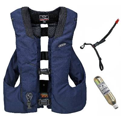 Hit-Air MLV3-H airbag vesta navy modrá jazdecká
