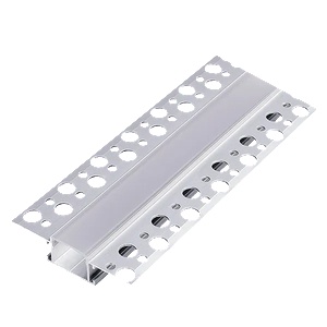 ELMARK 2m. DP63 АЛУМИНИЕВ ПРОФИЛ ЗА LED ЛЕНТА ЗА ВГРАЖДАНЕ В ГИПС (99ACC63)
