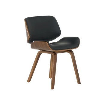 Carmen Трапезен стол Carmen 9976 - орех-черен