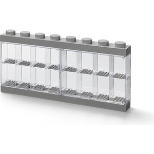 LEGO® Сив колекционерски шкаф за 16 минифигури - lego® (40660006)