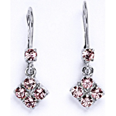 Čištín s krystalem Swarovski light rose NK 1324 V 1339