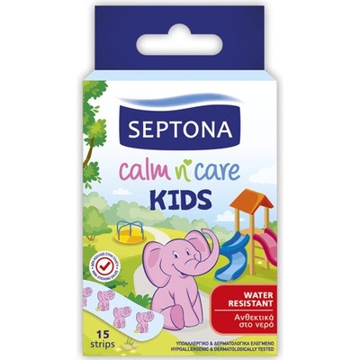 Septona calm n' care kids detská náplasť 7 x 2 cm 15 ks
