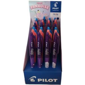 Pilot Дисплей за ролкова писалка, 0, 35 мм, изтриваем, PILOT "Frixion Ball Fancy", "Frixion Clicker Fancy", смесен FANCY-24DPK (FANCY-24DPK)