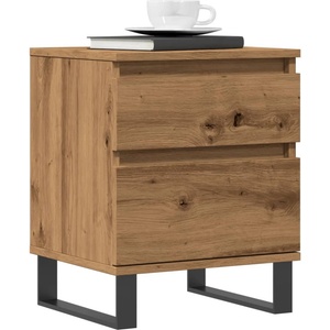 vidaXL Нощно шкафче Artisan Oak 40x35x50 cm Инженерна дървесина (857438)