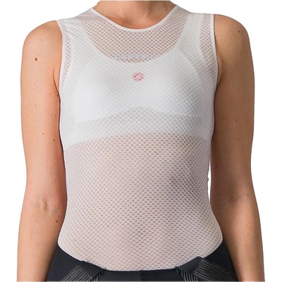 Castelli Дамско горнище Castelli Women's Pro Mesh Sleeveless Cycling undershirt - White - размер XS (114-3160-0111)