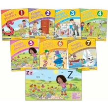 Finger Phonics Books 1-7: In Print Letters American English Edition