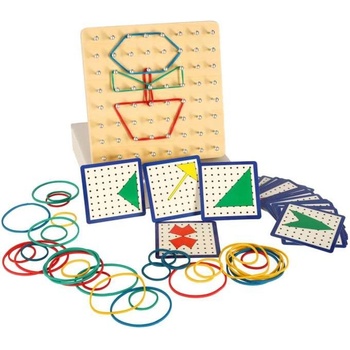 ČistéDřevo deska Geoboard