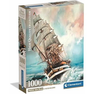 Clementoni Plachetnice Amerigo Vespucci 39415 1000 dílků