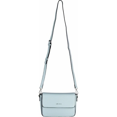 CINDY dámska crossbody koženková kabelka svetlomodrá