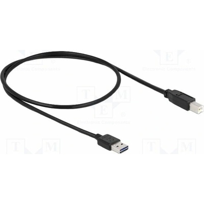 Delock 83684 USB 2.0 USB A zástrčka dvoustranná USB B vidlice 0,5m