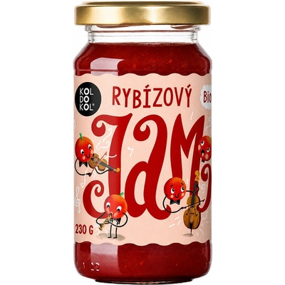 Koldokol Jam Rybízový bio 230 g