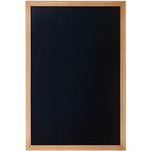 WOODY Nástenná popisovacia tabuľa s popisovačom, 60 x 80 cm, teak WBW-TE-60-80