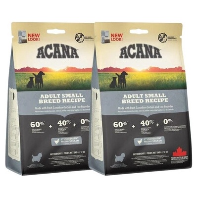 Acana Heritage Adult Small Breed Chicken 2 x 340 g