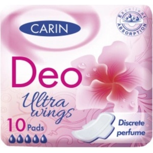 CARIN ultra крилца ДЕО (10) единични