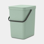 Brabantia 25 л цвят нефритено зелено кош за смет за разделно събиране Brabantia от серия Sort&Go (1005522)