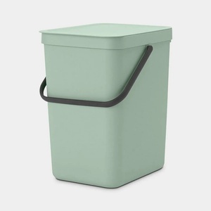 Brabantia 25 л цвят нефритено зелено кош за смет за разделно събиране Brabantia от серия Sort&Go (1005522)