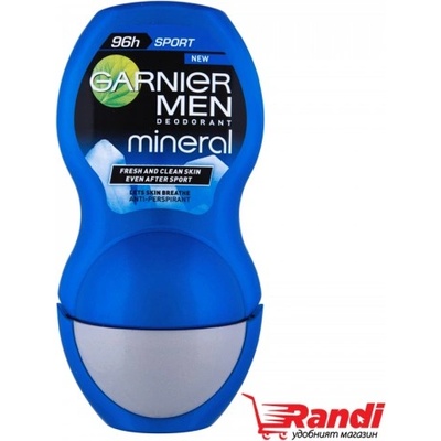 Рол-он Sport 96h Garnier MEN 50мл