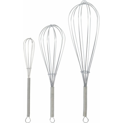Nicolas Vahe 108580120 Šlehací metly NVWhisk stříbrné, 3 ks
