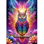 Enjoy - Puzzle Neon Owl - 3 000 piese