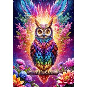 Enjoy - Puzzle Neon Owl - 3 000 piese