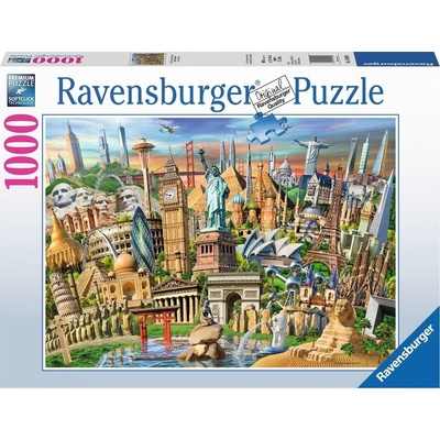 Ravensburger World Landmarks 1000 dielov
