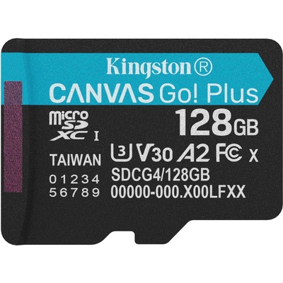 Kingston Canvas Go Plus microSDXC 128GB SDCG4/128GBSP