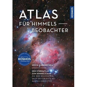 Atlas für Himmelsbeobachter | Erich Karkoschka (ISBN: 9783440183564)